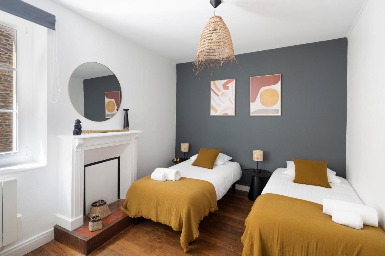 Le Carre Sainte-Anne - Appt En Plein Centre Historique Apartment Рен Екстериор снимка